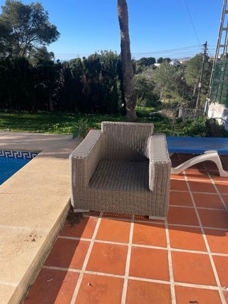 Sillones de jardín ratán
