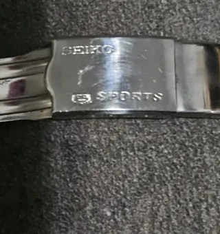 Correa Reloj Seiko Sports Plata ( NO WALLAPAY)