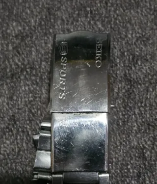 Correa Reloj Seiko Sports Plata ( NO WALLAPAY)