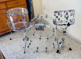 Batería Acrílica Natal Arcadia, nueva