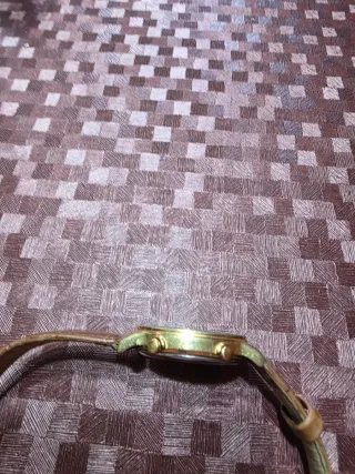 Reloj Festina Dorado y Marrón pilas recién puestas