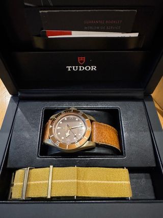 Tudor Black Bay Marrón/Dorado