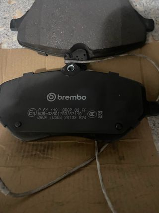 Pastillas de freno para coche