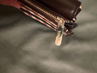 Monedero Tous Cuadros Marrón y Azul