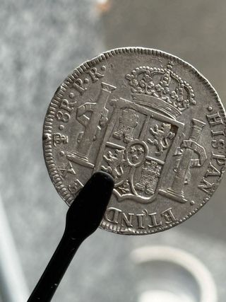 8 Reales Carlos III 1785 Potosí