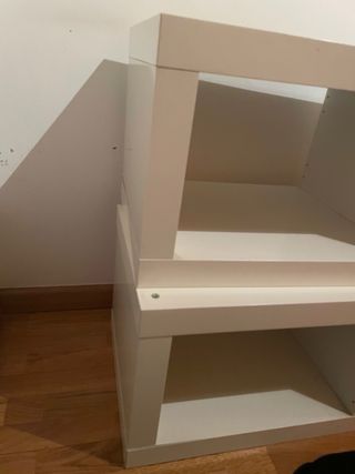 2 Estanterías Blancas Ikea