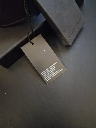 Cintura Dsquared2 Uomo Fibbia Speed Oil