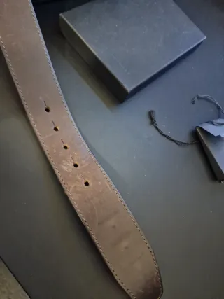 Cintura Dsquared2 Uomo Fibbia Speed Oil