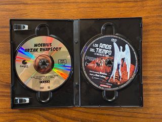 DVD Moebius: Arzak Rhapsody + Los Amos del Tiempo