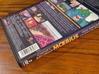 DVD Moebius: Arzak Rhapsody + Los Amos del Tiempo