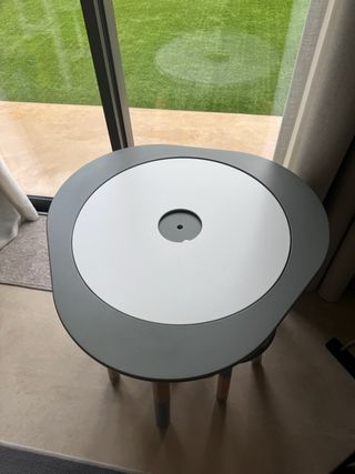 Mesa de juegos infantil madera y gris