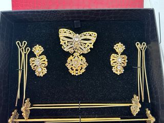 Aderezo fallera dorado