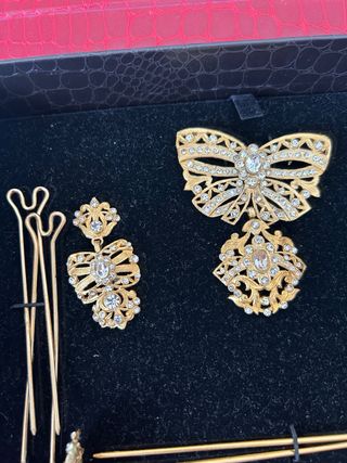 Aderezo fallera dorado