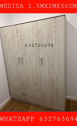 Armario 1.5m x 2m x 50cm