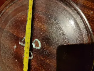 Plato de microondas de cristal