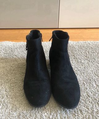 Botines negros mujer talla 36