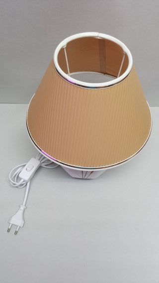 Dos Lámparas de Cerámica de Sobremesa