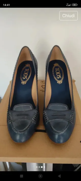 Tod's Scarpe Donna Blu