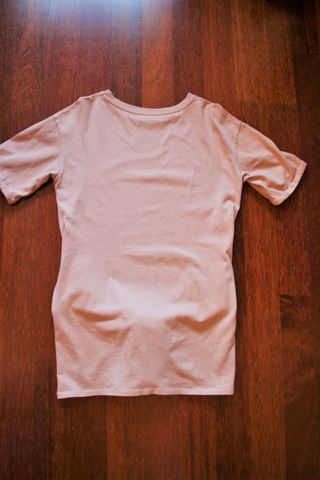 Vestido Bershka Sudadera Nude Talla S