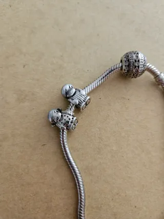 Pulsera Pandora Plata 3 Charms