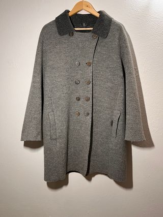 Cappotto vintage lana merino e alpaca ottime cond