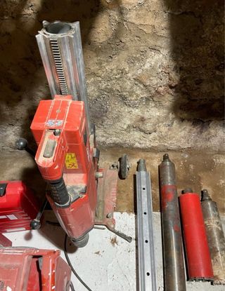 Taladro Hilti DD-250E Perforación Diamante