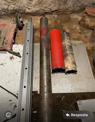 Taladro Hilti DD-250E Perforación Diamante