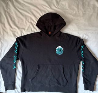 Sudadera Santa Cruz Negra con Diseño