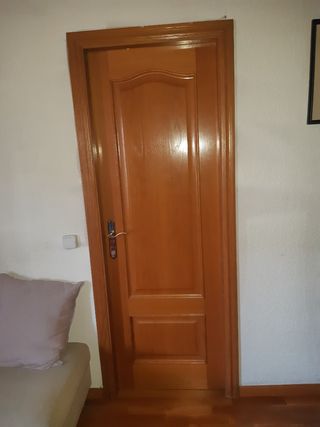 6 Puertas con Moldura, Maneta y bisagras perfecta