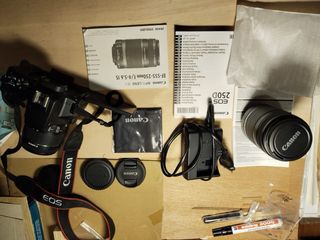 Canon EOS 250D Cámara DSLR Negra