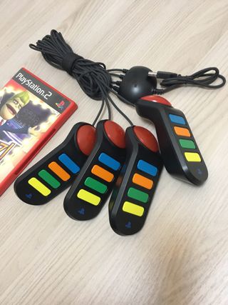 Buzz! El Gran Reto PS2 + Buzzers