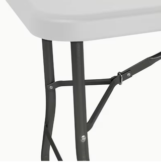 Mesa Plegable Resina Reforzada Blanca 150cm