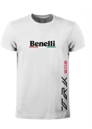 Maglietta Benelli TRK 502 Bianca