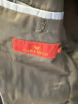 Traje Caramelo Negro