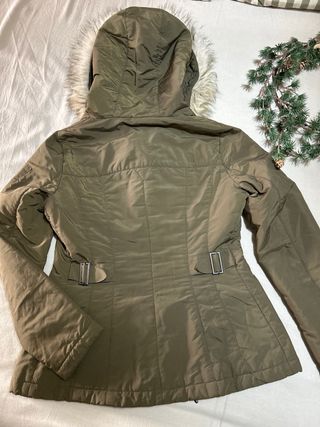 Chaqueta Zara Mujer Talla L Verde Militar