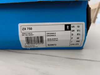 Adidas ZX 750 Negro/Azul