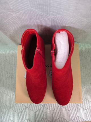 Botines mujer tacón medio con hebilla - Nuevos