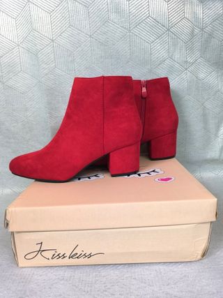 Botines mujer tacón medio con hebilla - Nuevos