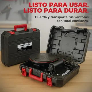 Ventosas para azulejos o cristal con Maletín