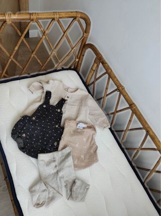 Cuna de caña natural