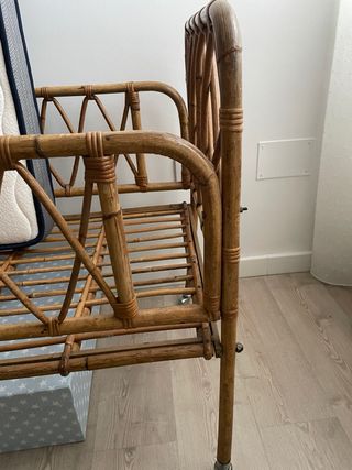 Cuna de caña natural