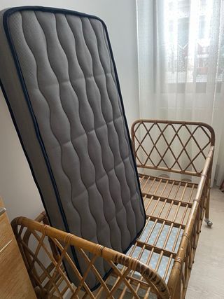 Cuna de caña natural