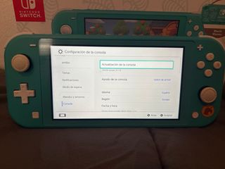 Nintendo Switch Lite Animal Crossing Ed.