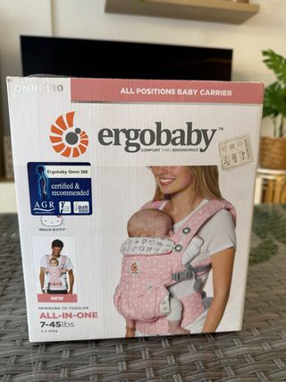 Mochila Ergobaby Omni 360 Hello Kitty