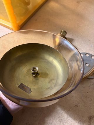 Ricambi Lampadario Vetro Murano Oro Trasparente