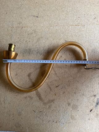 Ricambi Lampadario Vetro Murano Oro Trasparente