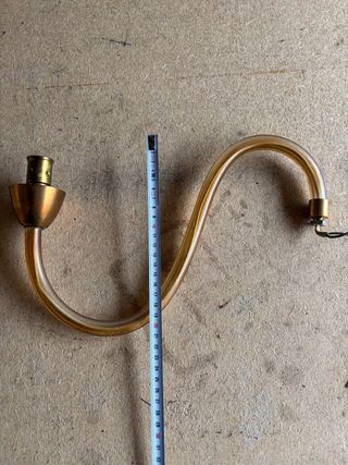 Ricambi Lampadario Vetro Murano Oro Trasparente