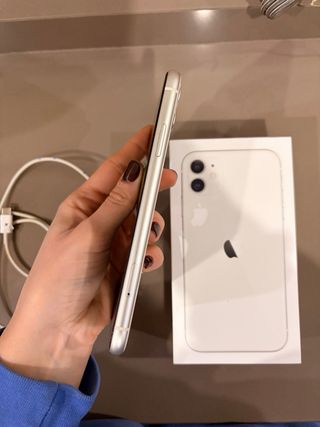 iPhone 11 128GB Blanco con Caja y Cable