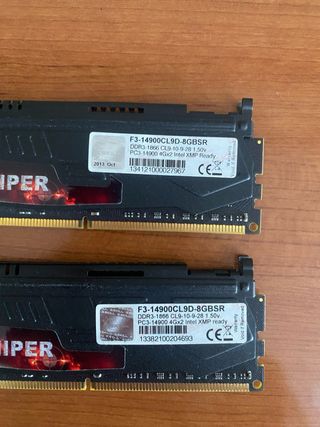 2x G.Skill DDR3 RAM