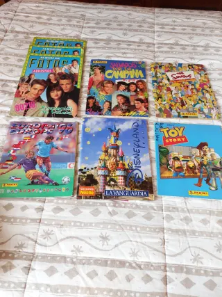 Lote Álbumes Cromos Vintage Disney y Más
